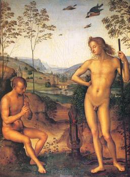 Pietro Perugino : Apollo and Marsyas